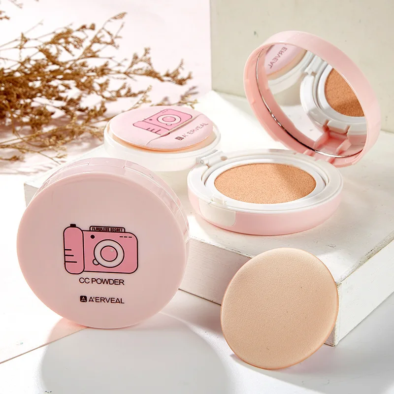CC Cream Air Cushion Concealer Moisturizing Foundation Sunscreen Makeup Bare Whitening Face Cream
CC Cream Air Cushion Concealer Moisturizing Foundation Sunscreen Makeup Bare Whitening Face Cream