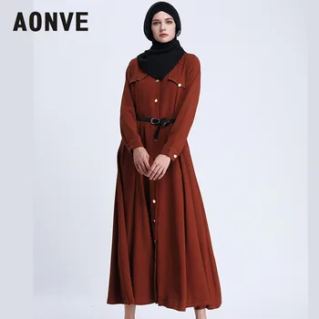 Aonve Muslim Women Kaftan Black Abaya Turkish Islamic Musulman Ladies Fashion Button Abayas Ropa Musulmana Mujer
Aonve Muslim Women Kaftan Black Abaya Turkish Islamic Musulman Ladies Fashion Button Abayas Ropa Musulmana Mujer