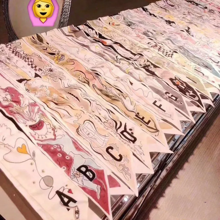 Unique 2019 New Pattern Tarot New 26 Letters Women Silk Scarf Bag Skinny Constellation Design Print Fashion Head Brand Small Tie
Unique 2019 New Pattern Tarot New 26 Letters Women Silk Scarf Bag Skinny Constellation Design Print Fashion Head Brand Small Tie
