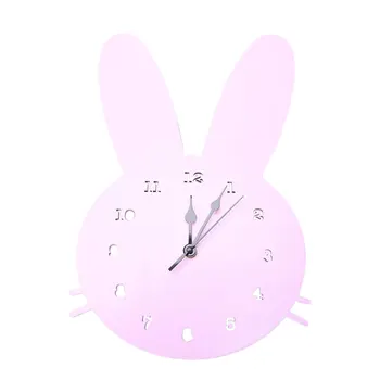 Nordic Style Wooden Clock Girls Bedroom ChildrenS Room Cartoon Mute Rabbit Clock Wooden Wall Decoration Home Ornaments Pink
Nordic Style Wooden Clock Girls Bedroom ChildrenS Room Cartoon Mute Rabbit Clock Wooden Wall Decoration Home Ornaments Pink