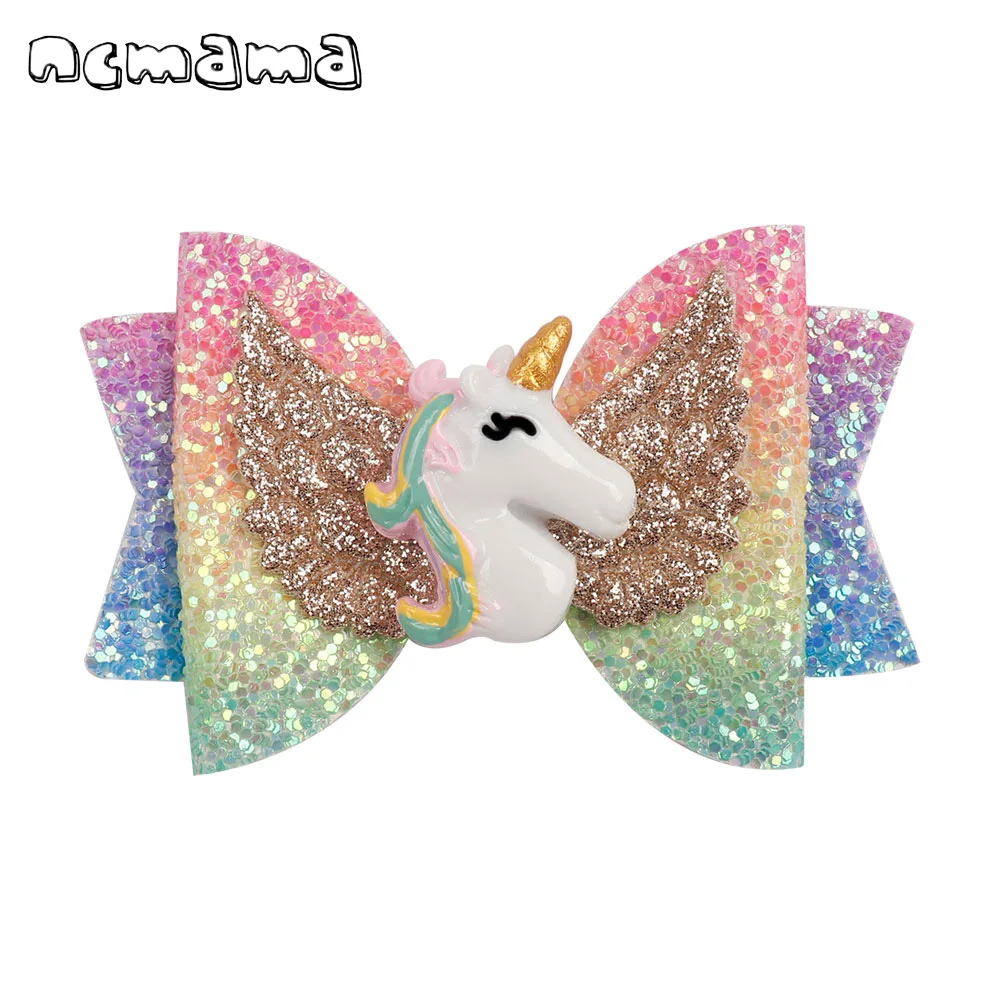ncmama 3" Hair Bows for Girls Shiny Glitter Hair Clips Cartoon Wings Hairpins Handmade Kids Barrettes Hair Accessories
ncmama 3" Hair Bows for Girls Shiny Glitter Hair Clips Cartoon Wings Hairpins Handmade Kids Barrettes Hair Accessories