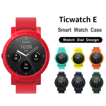 

for Ticwatch E Smart Watch Dial Cover Protector Shell Movement Watch Protective Caseor for Tic Watch E Sport Watches Accessories