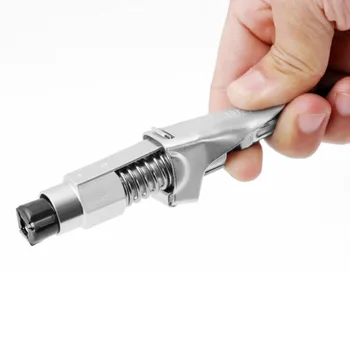 90mm Greasing Tool Coupler Quick Lock Fit for SAE Metric Zerk Accessory Fitting Parts Perfect for high pressure greasing
90mm Greasing Tool Coupler Quick Lock Fit for SAE Metric Zerk Accessory Fitting Parts Perfect for high pressure greasing