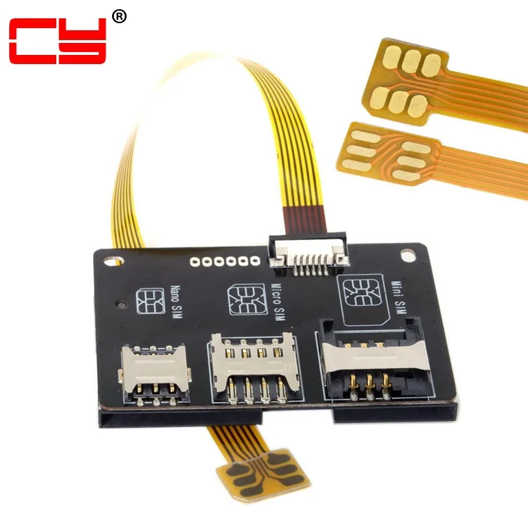 Jimier Smartcard IC Extension Card Nano SIM Activation Tools Converter FPC Cable for Mobile Tablet Micro & Nano SIM Card Adapter Kit
Jimier Smartcard IC Extension Card Nano SIM Activation Tools Converter FPC Cable for Mobile Tablet Micro & Nano SIM Card Adapter Kit