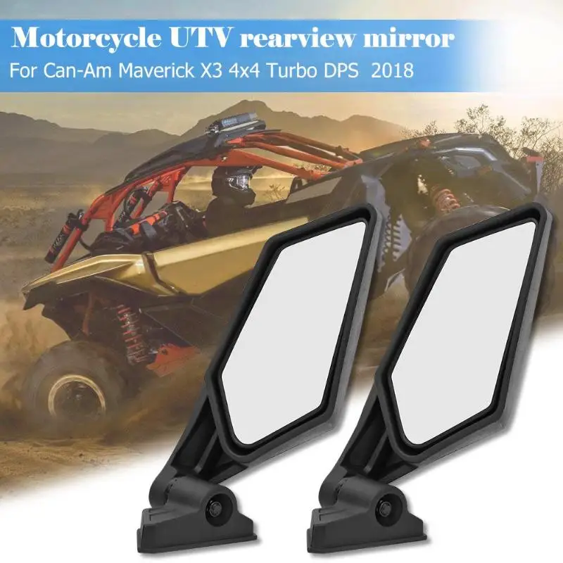 VODOOL 2Pcs Motorcycle Replacement Rear View Mirror Racing UTV Side Mirrors For Can-Am Maverick X3 4x4 Reversing Rearview Mirror
VODOOL 2Pcs Motorcycle Replacement Rear View Mirror Racing UTV Side Mirrors For Can-Am Maverick X3 4x4 Reversing Rearview Mirror