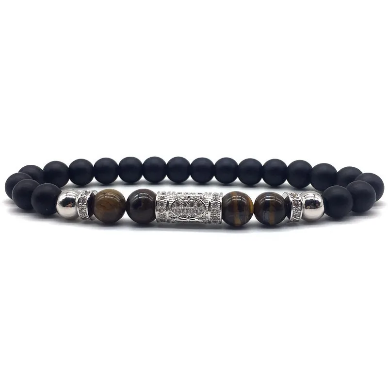 Fashion 2019 Long Tube Charm Braceket For Men Classic 8mm Tiger Eye &matte Strand Bracelet For Men Party Jewelry Gift
Fashion 2019 Long Tube Charm Braceket For Men Classic 8mm Tiger Eye &matte Strand Bracelet For Men Party Jewelry Gift