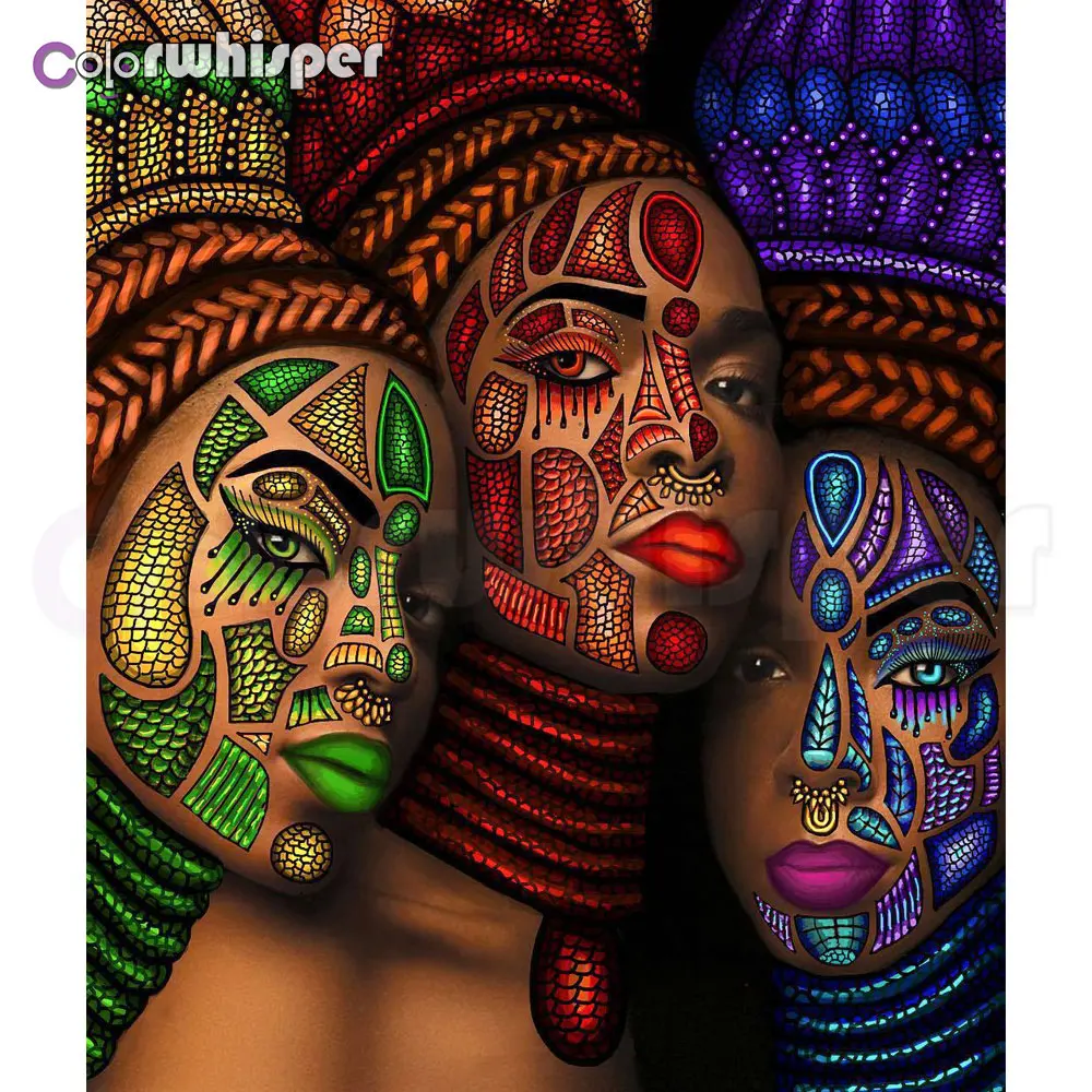 Daimond Painting 5D Full Square/ Round "African Woman" Diamond Rhinestone Crystal Cross Stitch Mosaic Gift DIY Home Decor Z026
Daimond Painting 5D Full Square/ Round "African Woman" Diamond Rhinestone Crystal Cross Stitch Mosaic Gift DIY Home Decor Z026