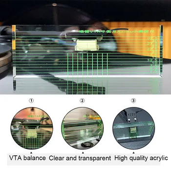 LP Azimuth Vinyl Records Ruler Level VTA balance of the Singing Arm High Quality Acrylic Azimuth Ruler
LP Azimuth Vinyl Records Ruler Level VTA balance of the Singing Arm High Quality Acrylic Azimuth Ruler