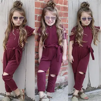 Pudcoco Girl Jumpsuits 2Y-7Y Trendy Kids Baby Girls Holes Romper Jumpsuit Outfits Clothes Playsuit
Pudcoco Girl Jumpsuits 2Y-7Y Trendy Kids Baby Girls Holes Romper Jumpsuit Outfits Clothes Playsuit