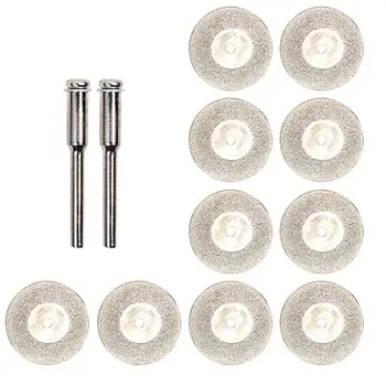 12pcs/set 30mm 40mm 50mm Mini Alloy Emery Saw Blade Electric Drill Cutting Discs with Connecting Shank
12pcs/set 30mm 40mm 50mm Mini Alloy Emery Saw Blade Electric Drill Cutting Discs with Connecting Shank