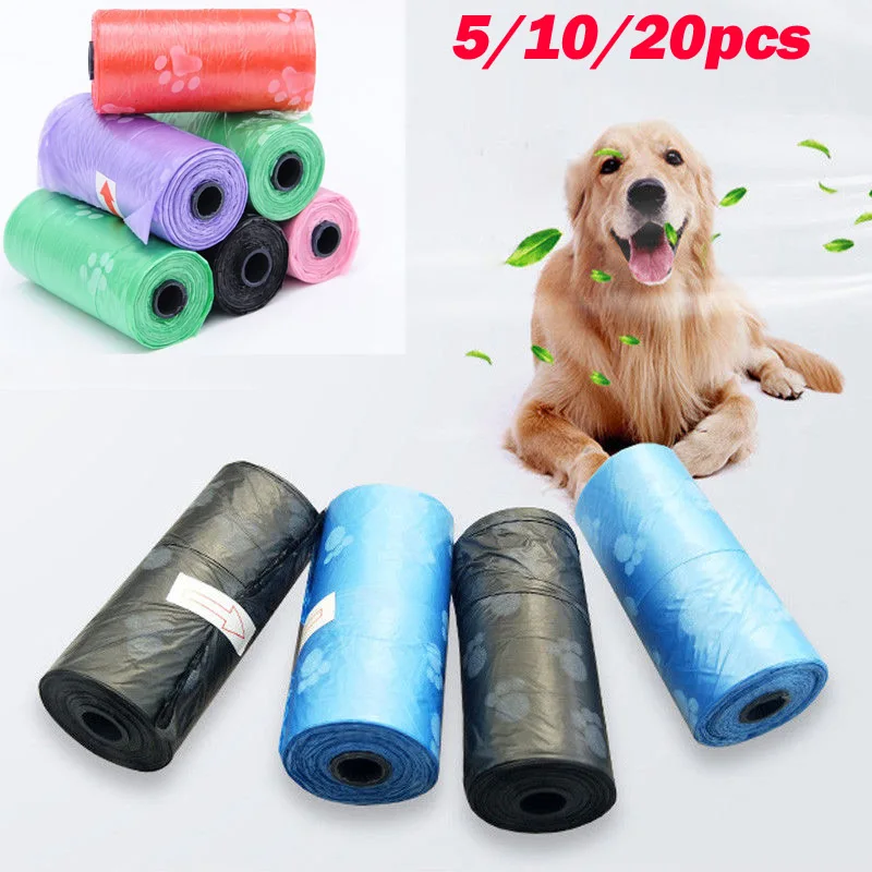 5/10/20 Roll Degradable Pet Dog Waste Poop Bag Printing Doggy Bag Pet Waste Clean Poop Bags Litter
5/10/20 Roll Degradable Pet Dog Waste Poop Bag Printing Doggy Bag Pet Waste Clean Poop Bags Litter