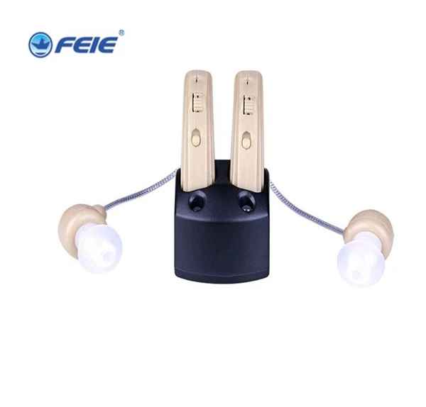 

High Sale Top Sales Rechargeable FEIE Hearing aid S-109S for elderly people as Christmas Gift Free Shipping