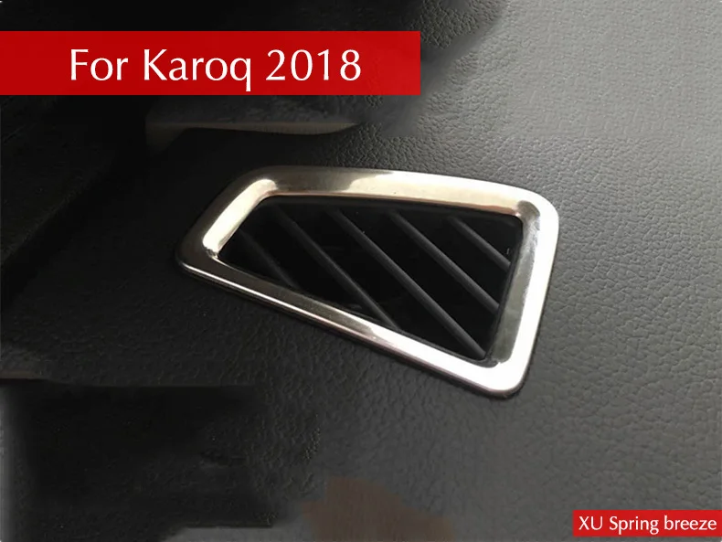 Car Dashboard A pillar Air Outlet Vent Trim Frame Cover Sticker Car Styling 2Pcs/Set For Skoda Karoq 2017 2018
Car Dashboard A pillar Air Outlet Vent Trim Frame Cover Sticker Car Styling 2Pcs/Set For Skoda Karoq 2017 2018