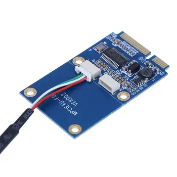 Adapter Card Extend 2 standard USB2.0 ports via Mini PCI-E port for USB wireless mouse receiver/USB Bluetooth Adapter/micro SD/
Adapter Card Extend 2 standard USB2.0 ports via Mini PCI-E port for USB wireless mouse receiver/USB Bluetooth Adapter/micro SD/