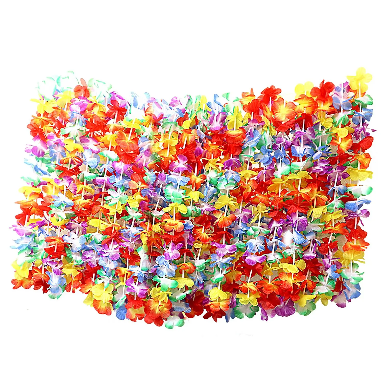 50 x Tropical Hawaiian Flower Necklaces by - Large Lots of Necklaces - Hawai Floral Suit Perfect Accessories for Theme Birthda
50 x Tropical Hawaiian Flower Necklaces by - Large Lots of Necklaces - Hawai Floral Suit Perfect Accessories for Theme Birthda