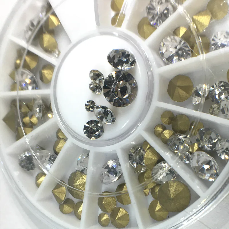 White Nail Art Rhinestone Diamonds Bedels Partij Cristal Accessoires 3d Charms Decorations Supplies Nails Jewelry diy 1 Wheel
White Nail Art Rhinestone Diamonds Bedels Partij Cristal Accessoires 3d Charms Decorations Supplies Nails Jewelry diy 1 Wheel