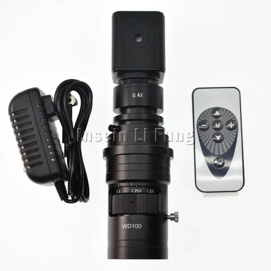 HD 1080P HDMI Industry Video Microscope Camera+10X-200X Adjustable Magnification Zoom C-mount Lens Working Distance 100mm-150mm
HD 1080P HDMI Industry Video Microscope Camera+10X-200X Adjustable Magnification Zoom C-mount Lens Working Distance 100mm-150mm