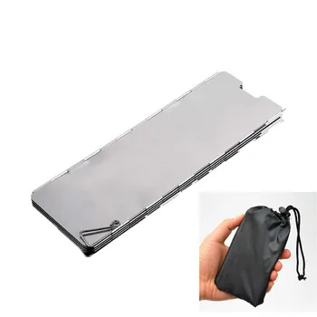 Hot 8/10/16 Plate Stove Foldable Windshield Outdoor Cooking Gas Stove Wind Shield Picnic Cookware Windbreak Camping Equipment 
Hot 8/10/16 Plate Stove Foldable Windshield Outdoor Cooking Gas Stove Wind Shield Picnic Cookware Windbreak Camping Equipment