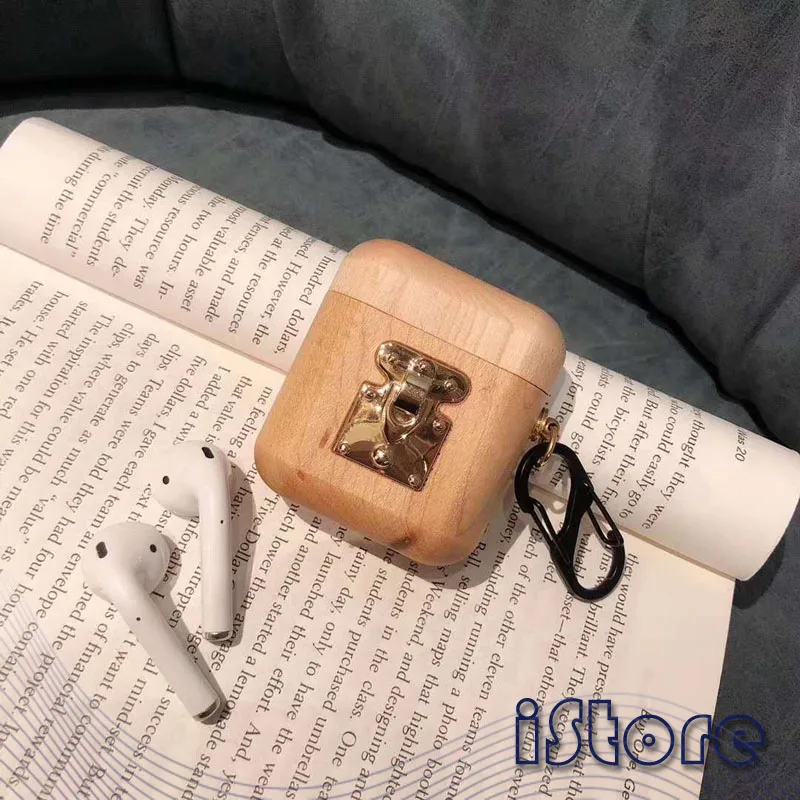 For Airpods Cover Apple Wireless Bluetooth Headset Charging Cover Protective Cover Wood materials Airpods New Pack
For Airpods Cover Apple Wireless Bluetooth Headset Charging Cover Protective Cover Wood materials Airpods New Pack