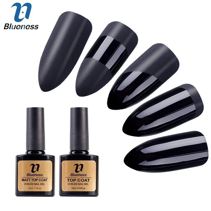 Blueness 15ml/Bottle Base and MATT Top UV LED Nail Gel Polish Semi-permanent Foundation Non-cleaning Soak Off Primer Gel Lacquer
Blueness 15ml/Bottle Base and MATT Top UV LED Nail Gel Polish Semi-permanent Foundation Non-cleaning Soak Off Primer Gel Lacquer