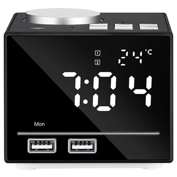 US Plug 1Set Bluetooth Color Changing Alarm Clock Fm Radio With Usb Charging And Speakerphone
US Plug 1Set Bluetooth Color Changing Alarm Clock Fm Radio With Usb Charging And Speakerphone