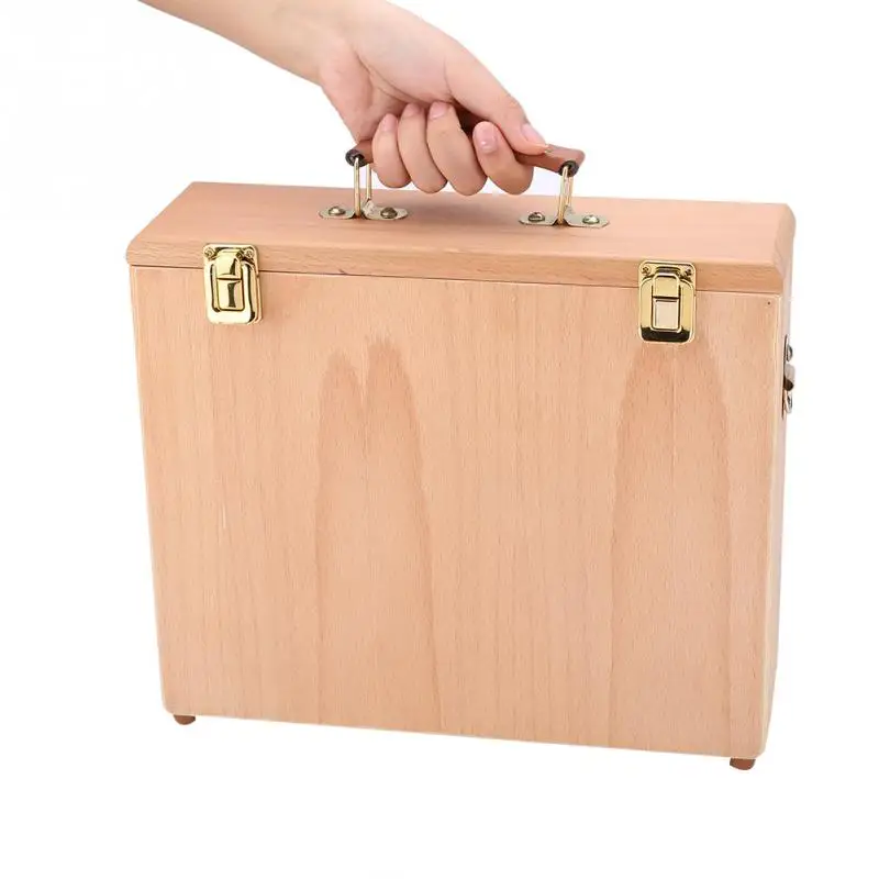 Portable Artist Wooden Easel Storage Box Storage Quantity 8Pcs Accommodate Sketchpad Canvas Easel Book Stand Desktop Case
Portable Artist Wooden Easel Storage Box Storage Quantity 8Pcs Accommodate Sketchpad Canvas Easel Book Stand Desktop Case