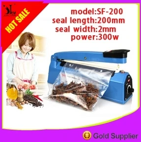 Film Impulse Sealer Manual Impulse Sealing Machine Aluminum Plastic Bag Impulse Heat Sealer 200mm Electric Sf-200 20cm Seal
Film Impulse Sealer Manual Impulse Sealing Machine Aluminum Plastic Bag Impulse Heat Sealer 200mm Electric Sf-200 20cm Seal