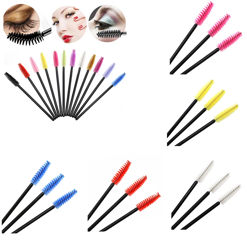 50Pcs Disposable Eyelash Brushes Mascara Eyelash Extension Eye Shadow Applicator Wand Brush Makeup Cosmetic Tool
50Pcs Disposable Eyelash Brushes Mascara Eyelash Extension Eye Shadow Applicator Wand Brush Makeup Cosmetic Tool