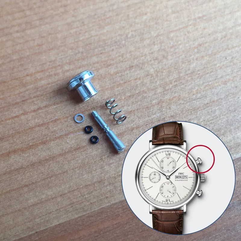 steel watch pusher button for IWC Portofino Family chronograph automatic watch IW3910 watch parts tools
steel watch pusher button for IWC Portofino Family chronograph automatic watch IW3910 watch parts tools