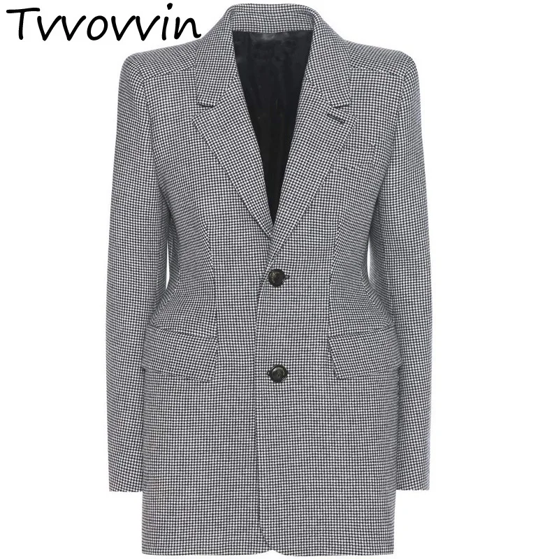 TVVOVVIN Plaid Double-breasted 2019 New Woolen Long Section Casual Hot Sale Trendy Clothes Coat Autumn R068
TVVOVVIN Plaid Double-breasted 2019 New Woolen Long Section Casual Hot Sale Trendy Clothes Coat Autumn R068