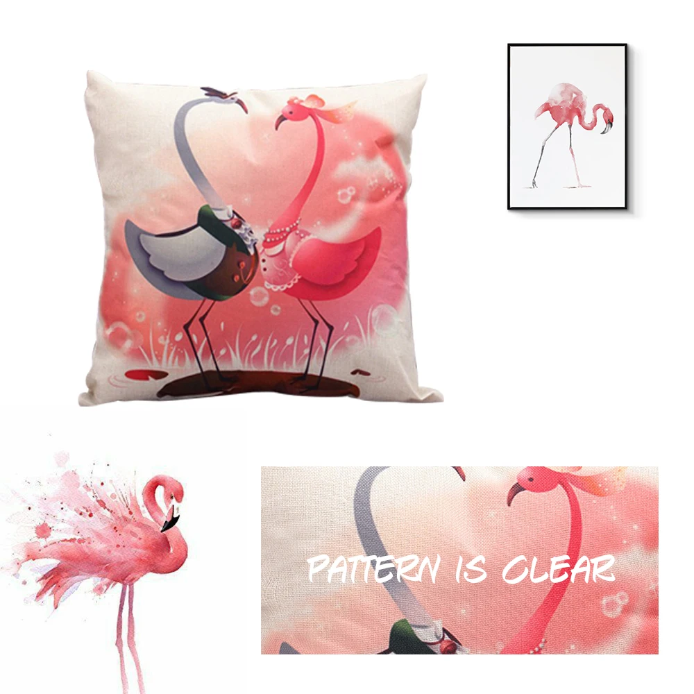 Pillow Cover Case 45*45cm Linen Flamingo Pillowcase for Couch Waist Pillow Cushion Home Decorative Pillowcase
Pillow Cover Case 45*45cm Linen Flamingo Pillowcase for Couch Waist Pillow Cushion Home Decorative Pillowcase