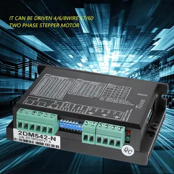 2DM542 4A Step Motor Driver Stepper Controller for CNC 57/60 Two-Phase Stepper Motor
2DM542 4A Step Motor Driver Stepper Controller for CNC 57/60 Two-Phase Stepper Motor