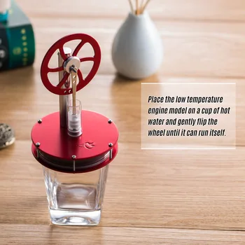 STARPOWER Low Temperature Stirling Engine Motor Model Steam Heat Experiment Educational Toy Fully Assembled
STARPOWER Low Temperature Stirling Engine Motor Model Steam Heat Experiment Educational Toy Fully Assembled