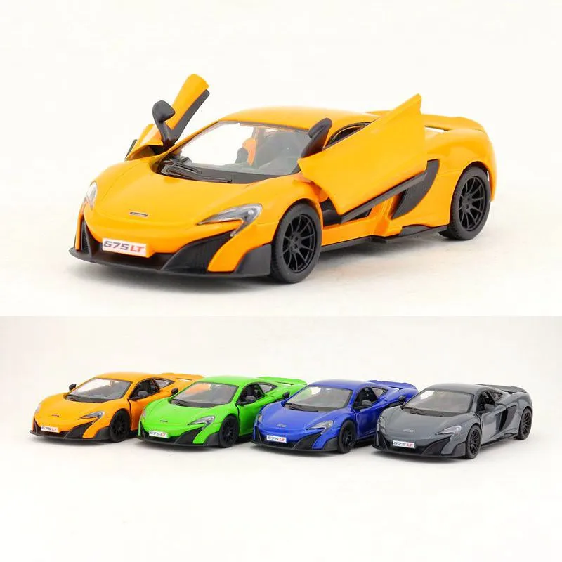 KINSMART Die Cast Metal Model/1:36 Scale/McLaren 675LT Super Sport toy/Pull Back Car/Children's gift/Educational Collection
KINSMART Die Cast Metal Model/1:36 Scale/McLaren 675LT Super Sport toy/Pull Back Car/Children's gift/Educational Collection