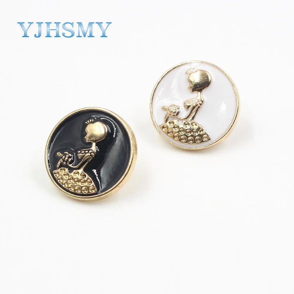 YJHSMY 179202 , fashion girl metal buttons , DIY handmade clothing accessories, coat clothes Sewing shank buttons , 10pcs/lot
YJHSMY 179202 , fashion girl metal buttons , DIY handmade clothing accessories, coat clothes Sewing shank buttons , 10pcs/lot