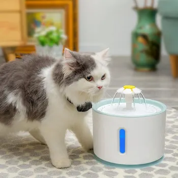 2.4L Automatic Pet Fountain Water Dispenser Luminous Pet Cat Water Fountain USB Electric Water Dispenser Dogs Cat Drinking Bowls
2.4L Automatic Pet Fountain Water Dispenser Luminous Pet Cat Water Fountain USB Electric Water Dispenser Dogs Cat Drinking Bowls