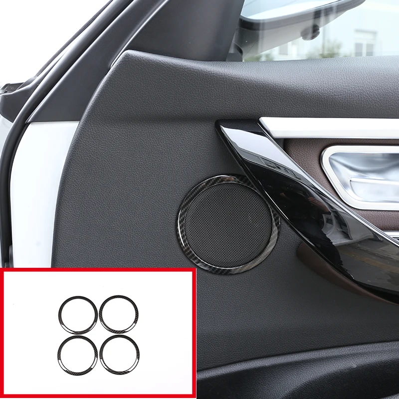 For BMW F30 3 Series F34 3GT 2013-2018 Car Accessories 4 Pcs Carbon Fiber ABS Car Door Speakers Ring Trim
For BMW F30 3 Series F34 3GT 2013-2018 Car Accessories 4 Pcs Carbon Fiber ABS Car Door Speakers Ring Trim