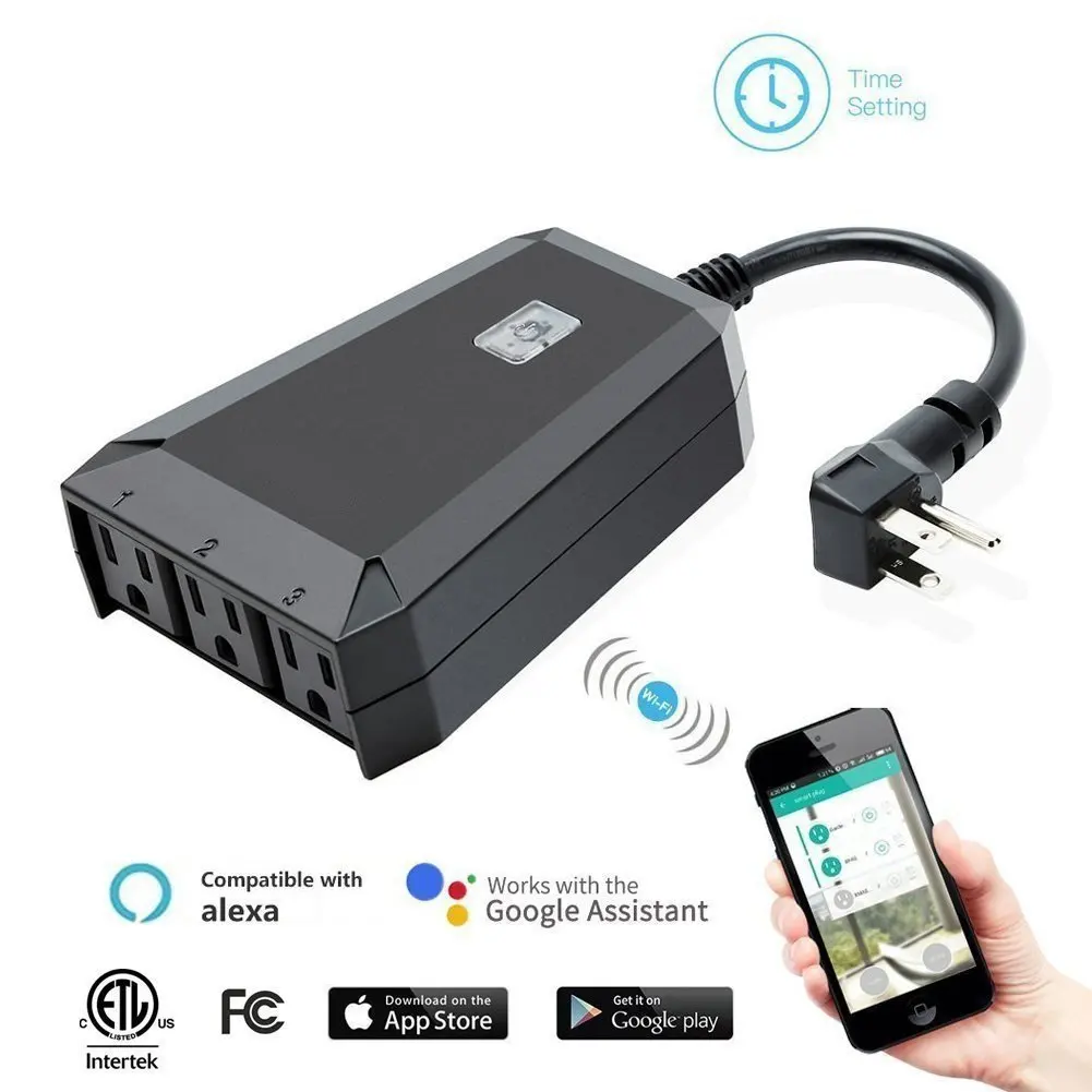 a little piggy Outdoor wifi smart socket mobile phone timer switch socket remote control smart home US can work with amonzon
a little piggy Outdoor wifi smart socket mobile phone timer switch socket remote control smart home US can work with amonzon