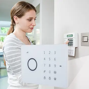 LL-B2888 Wireless RFID GSM Touch Keypad Keyboard Home Security Alarm System 100-240V EU Plug
LL-B2888 Wireless RFID GSM Touch Keypad Keyboard Home Security Alarm System 100-240V EU Plug