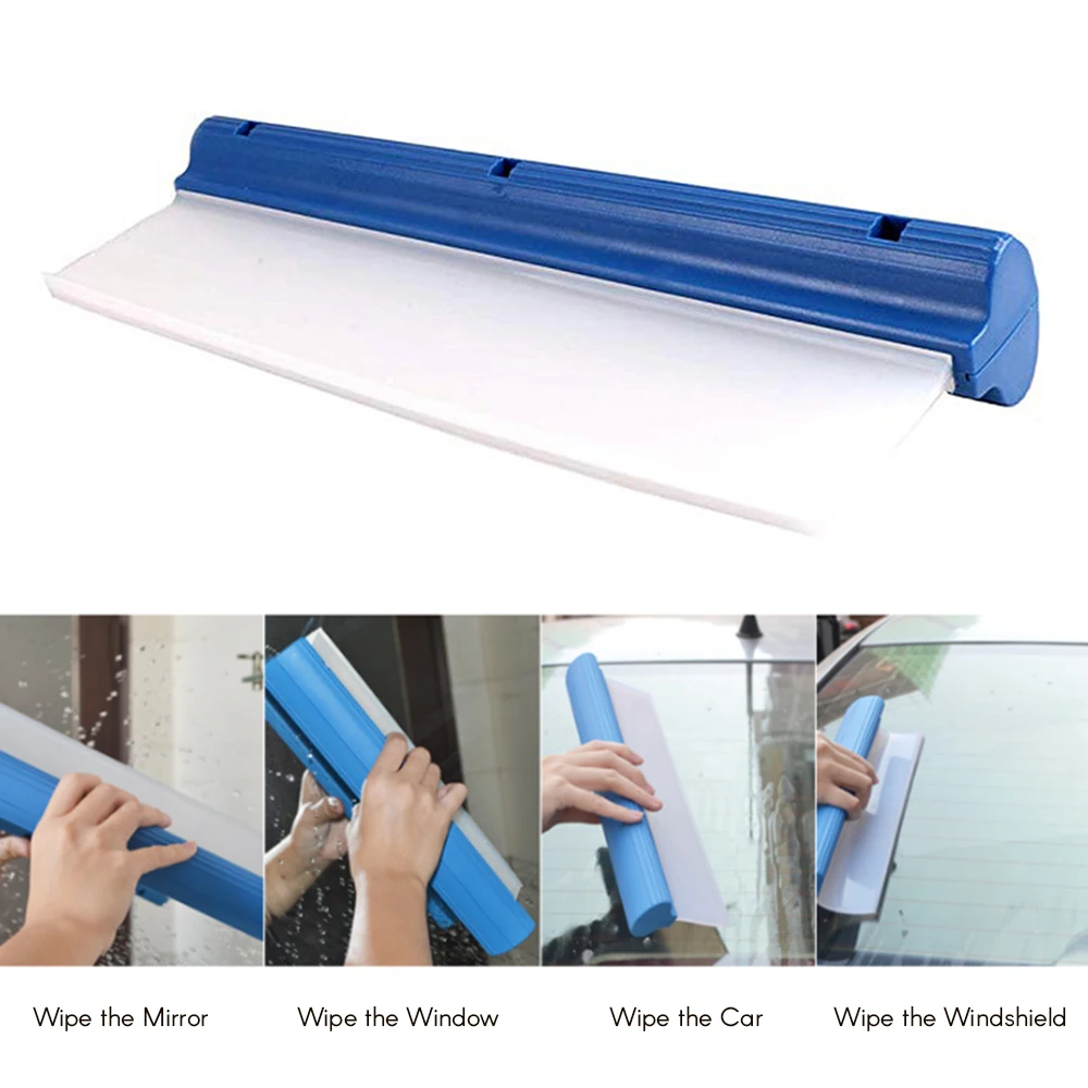 Universal Automotive Wiper Water Wiper Scraper Silicone Squeegee Soap Cleaner Scraper Blade auto product for Windshield Window
Universal Automotive Wiper Water Wiper Scraper Silicone Squeegee Soap Cleaner Scraper Blade auto product for Windshield Window