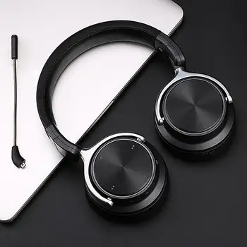Wireless Bluetooth Headset With Micphone Touch Control Portable Headphones Game Music Subwoofer Universal Support Wired Black
Wireless Bluetooth Headset With Micphone Touch Control Portable Headphones Game Music Subwoofer Universal Support Wired Black