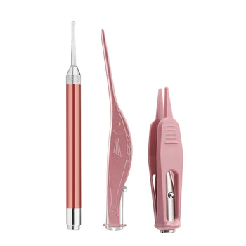 LED Light Ear Pick Ear Wax Removal Nose Clean Clip Baby Adults Ear Nose Clean Tweezers Remover Set
LED Light Ear Pick Ear Wax Removal Nose Clean Clip Baby Adults Ear Nose Clean Tweezers Remover Set