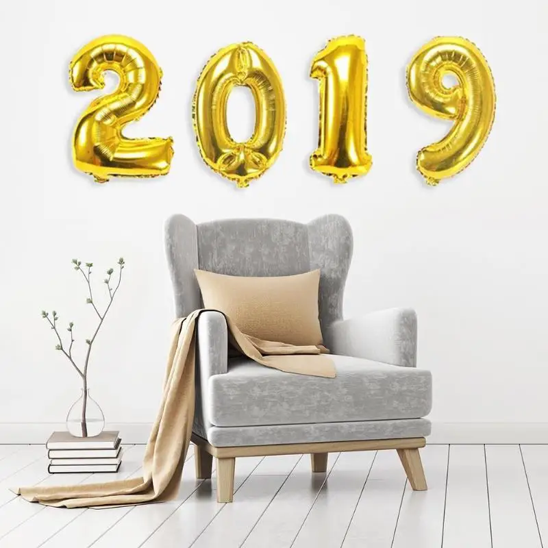 4pcs 40inch 2019 Number Aluminum Film Foil Balloons Happy New Year Party Decor Birthday Celebration Balloons Supplies
4pcs 40inch 2019 Number Aluminum Film Foil Balloons Happy New Year Party Decor Birthday Celebration Balloons Supplies