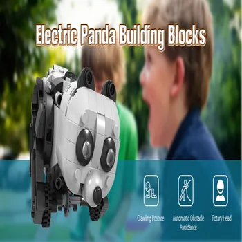 Educational 7108 Electric Panda Imitating Crawling Posture Automatic Obstacle Avoidance Animals Building Blocks 427PCS Kids Gift
Educational 7108 Electric Panda Imitating Crawling Posture Automatic Obstacle Avoidance Animals Building Blocks 427PCS Kids Gift
