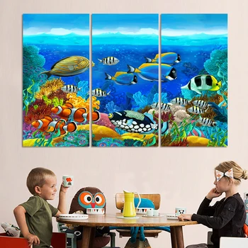 3pcs Ocean Oil Painting HD image picture sea fish printed picture On Canvas Home Decoration Home Decor no frame
3pcs Ocean Oil Painting HD image picture sea fish printed picture On Canvas Home Decoration Home Decor no frame