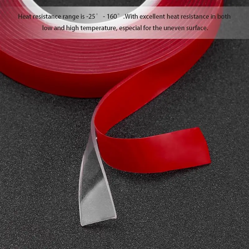 Double Sided Transparent Adhesive Tape Transparent No Traces Sticker For LED Strip Car High Strength Fixed Phone Tablet Fixed
Double Sided Transparent Adhesive Tape Transparent No Traces Sticker For LED Strip Car High Strength Fixed Phone Tablet Fixed