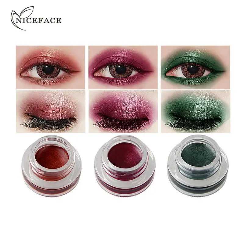 NICEFACE Diamond Shine Eyeshadow Cream Gel 15 Color Waterproof Long-wear Eye Liner Illuminating Eye Shadow Glow Pigment Cosmetic
NICEFACE Diamond Shine Eyeshadow Cream Gel 15 Color Waterproof Long-wear Eye Liner Illuminating Eye Shadow Glow Pigment Cosmetic