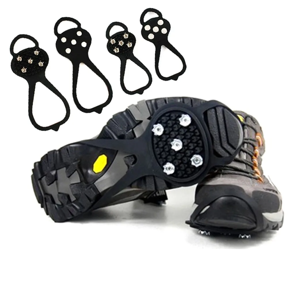 Outdoor Camping Ice Grippers Multi Tools Anti Slip Ice Snow Walking Shoe Spike Grips Climbing Crampons Outdoor Camping Equipment
Outdoor Camping Ice Grippers Multi Tools Anti Slip Ice Snow Walking Shoe Spike Grips Climbing Crampons Outdoor Camping Equipment
