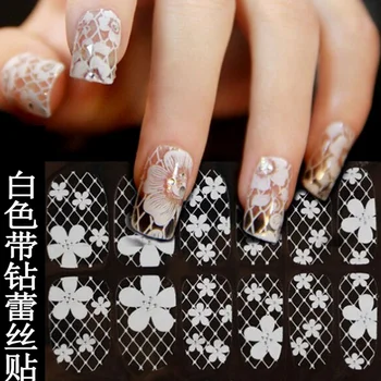 2000pcs White Lace Art Nail Sticker Decals Summer style makeup gel polish beauty tools french manicure fashion
2000pcs White Lace Art Nail Sticker Decals Summer style makeup gel polish beauty tools french manicure fashion