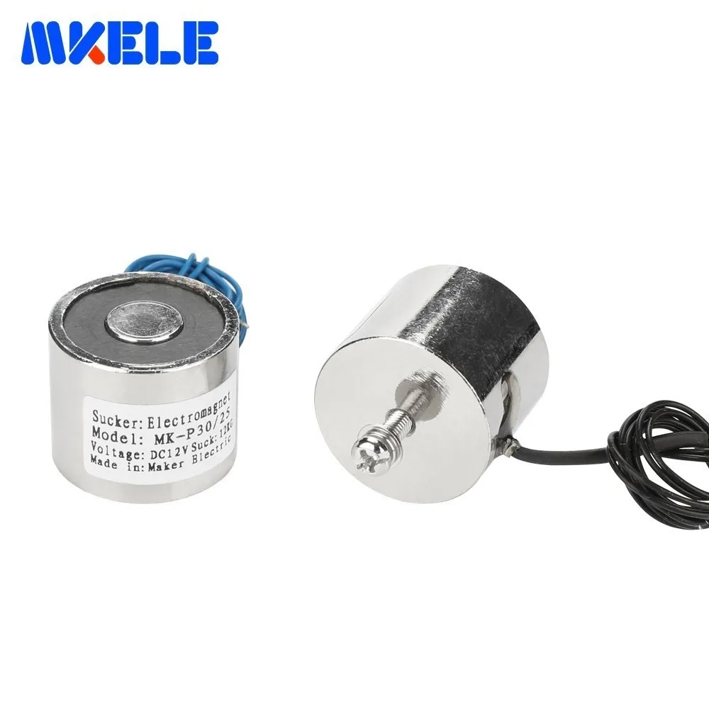Industrial Electric Mkele-30/25 Holding Miniature Electromagnet Coil Reliable Electric Lifting Magnet Power-off Degauss
Industrial Electric Mkele-30/25 Holding Miniature Electromagnet Coil Reliable Electric Lifting Magnet Power-off Degauss